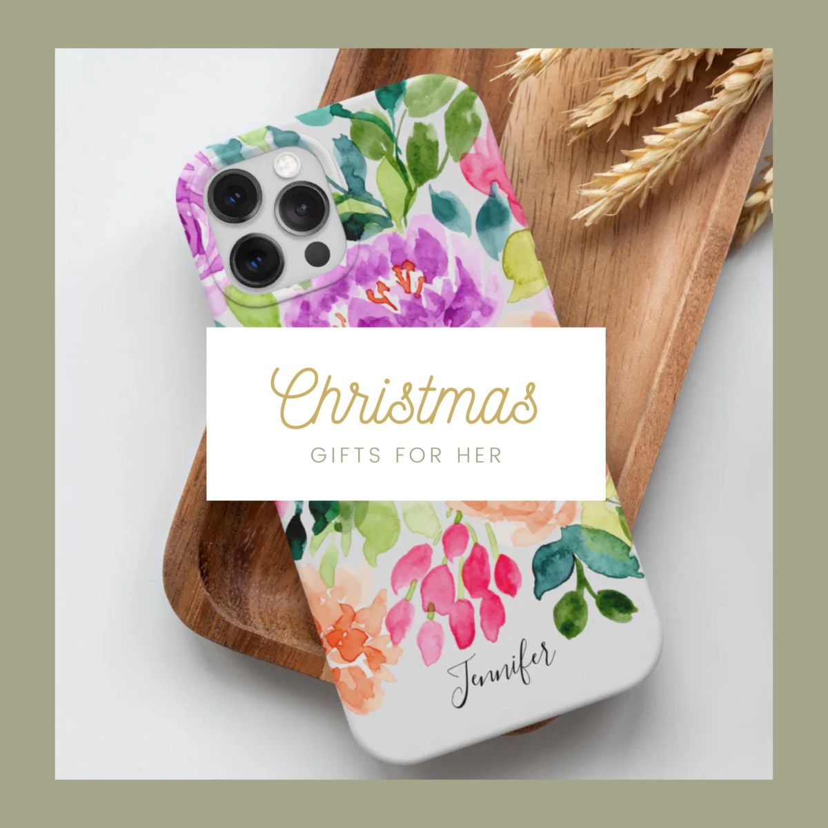10 Beautiful Christmas Phone Case Gifts For&nbsp;Her