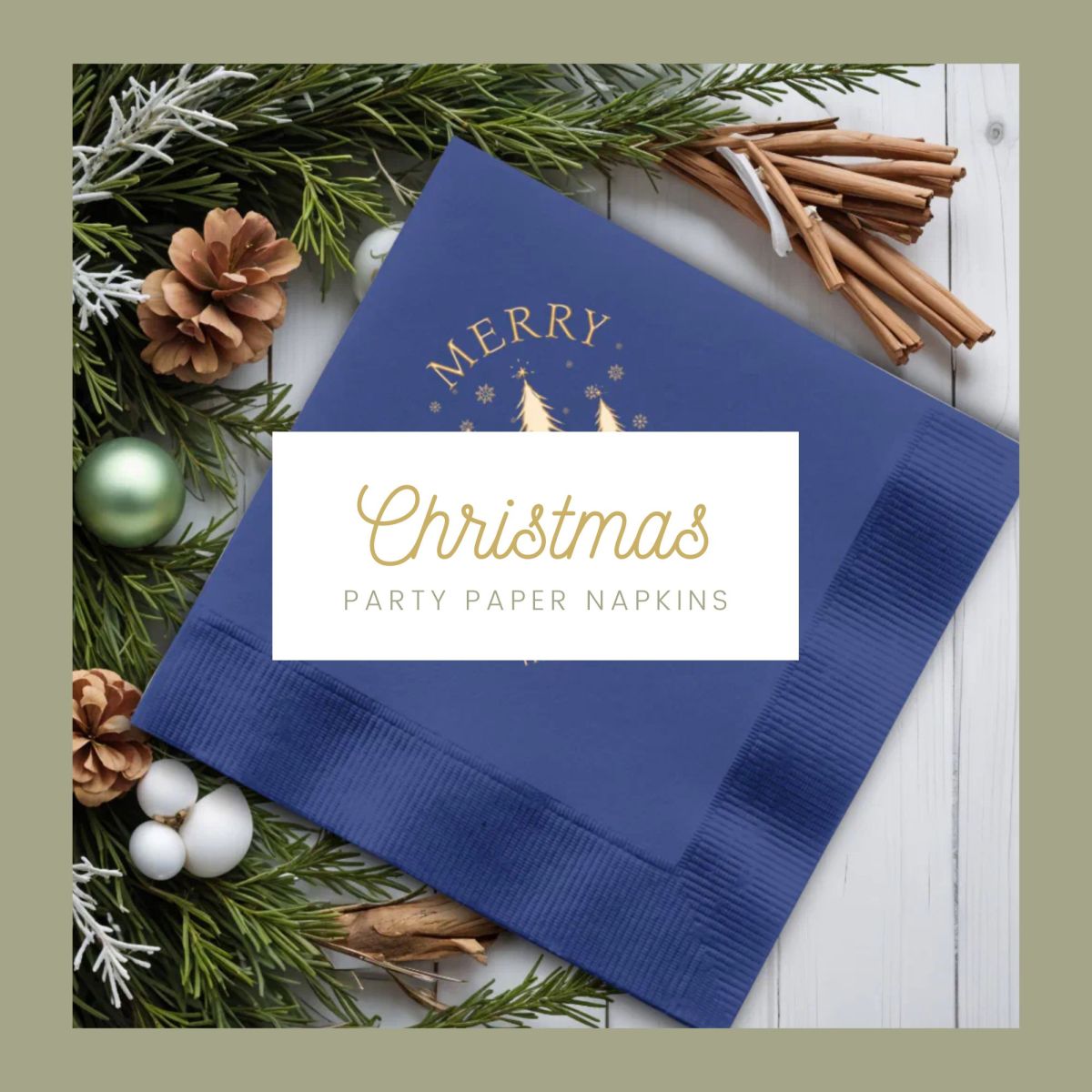 10 Beautiful Paper Napkins for Your Christmas Party This&nbsp;Year